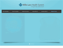 Tablet Screenshot of mlhealth.org